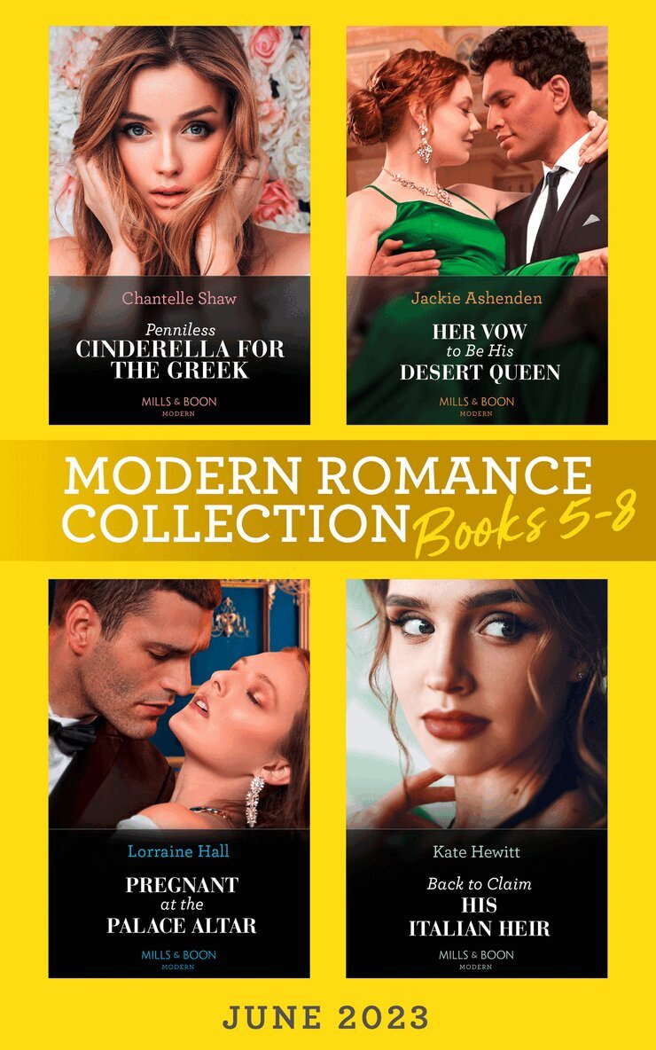 Chantelle Shaw, Kate Hewitt, Jackie Ashenden, Lorraine Hall - Modern Romance June 2023 Books 5-8, E-bok