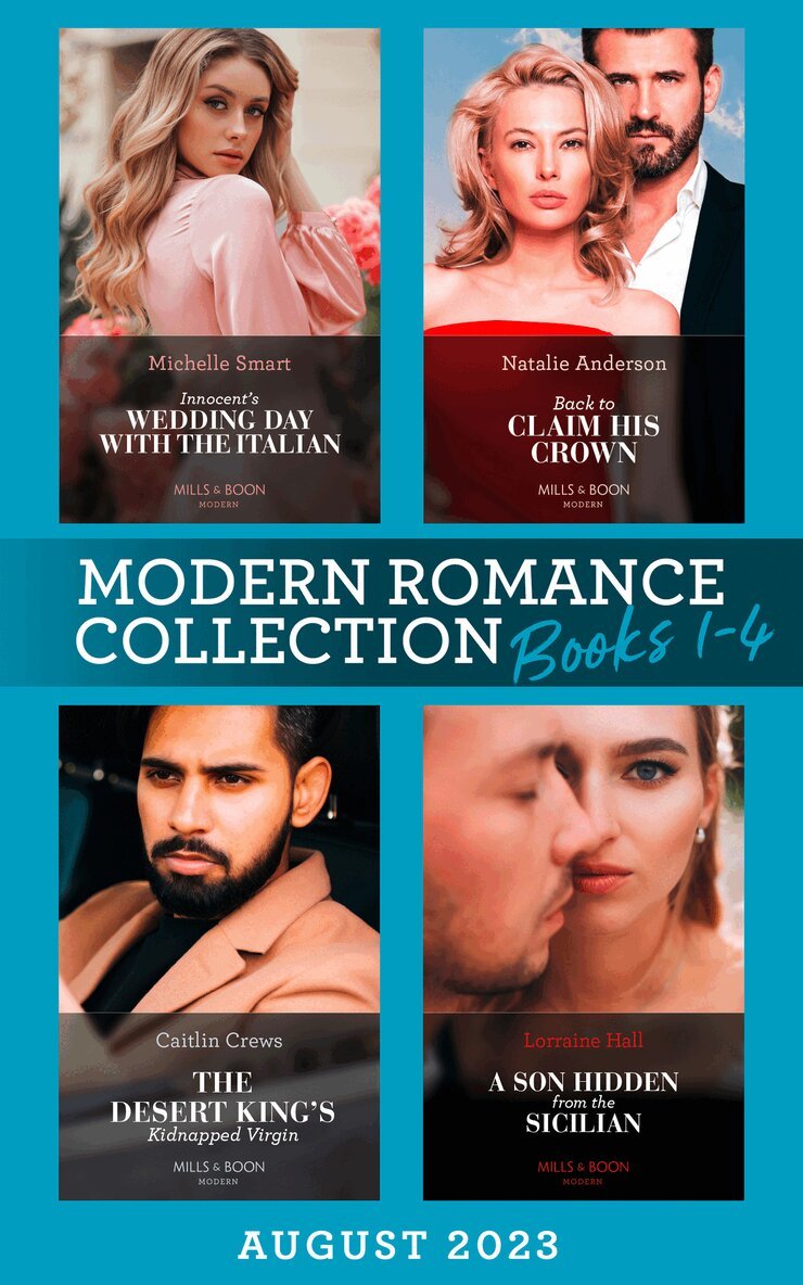 Michelle Smart, Natalie Anderson, Caitlin Crews, Lorraine Hall - Modern Romance August 2023 Books 1-4, E-bok