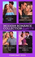 Modern Romance February 2024 Books 1-4