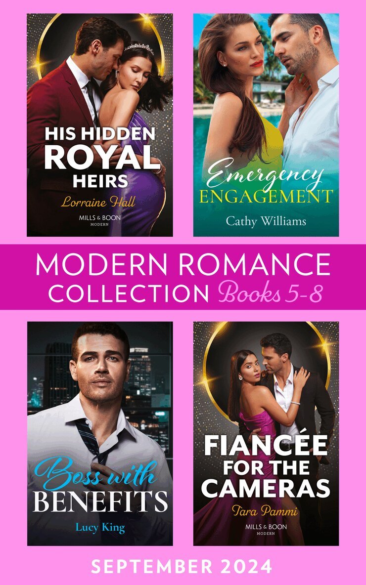 Lucy King, Tara Pammi, Cathy Williams, Lorraine Hall - Modern Romance September 2024 Books 5-8, E-bok