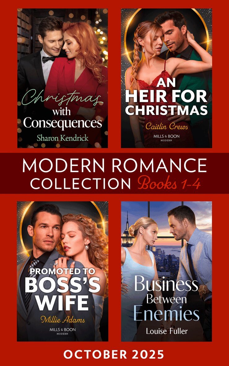 Sharon Kendrick, Caitlin Crews, Louise Fuller, Millie Adams - Modern Romance October 2025 Books 1-4, E-bok