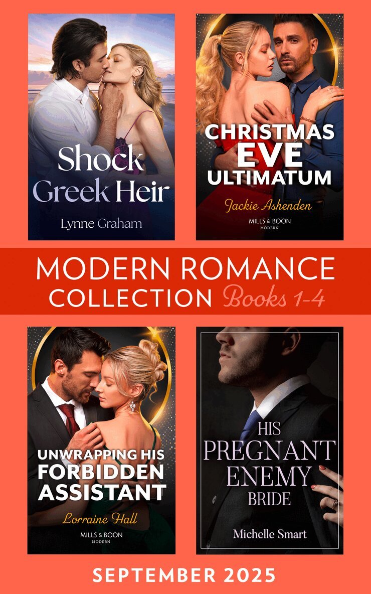 Lynne Graham, Jackie Ashenden, Michelle Smart, Lorraine Hall - Modern Romance September 2025 Books 1-4, E-bok