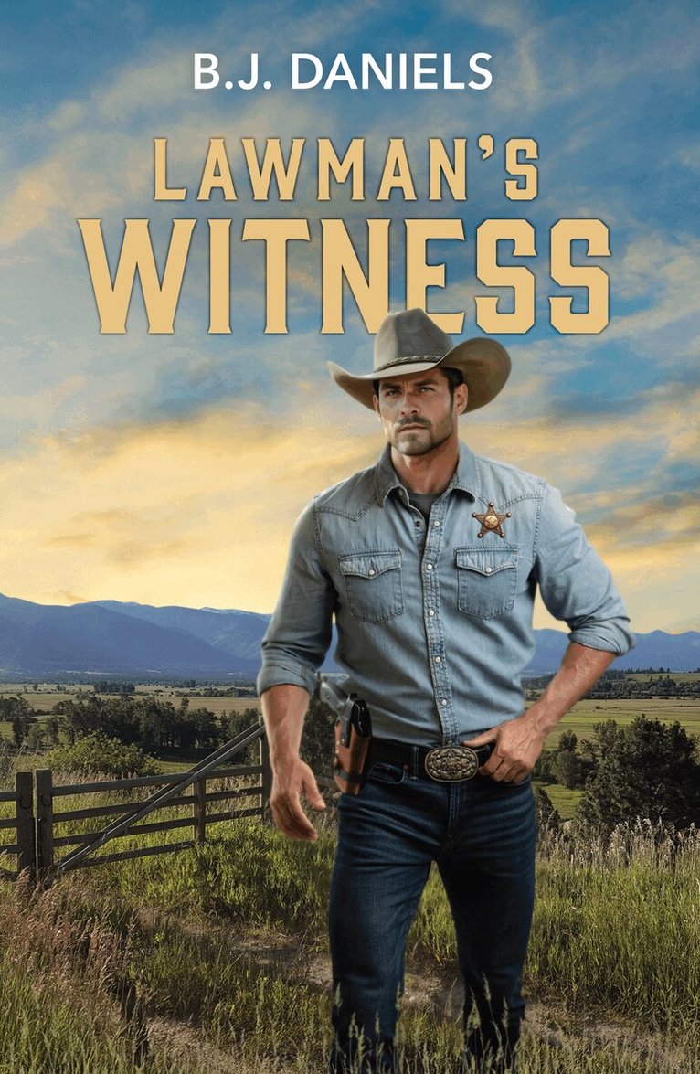 B.J. Daniels - Lawman's Witness, E-bok