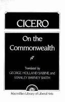 G. Sabine, S. Smith - Cicero: On the Commonwealth, Häftad