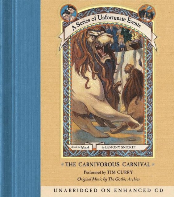 Lemony Snicket - Series of Unfortunate Events #9: The Carnivorous Carnival, Ljudbok