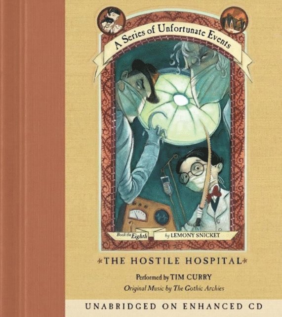Lemony Snicket - Series of Unfortunate Events #8: The Hostile Hospital, Ljudbok. Tillgänglighet: Lägg i varukorg