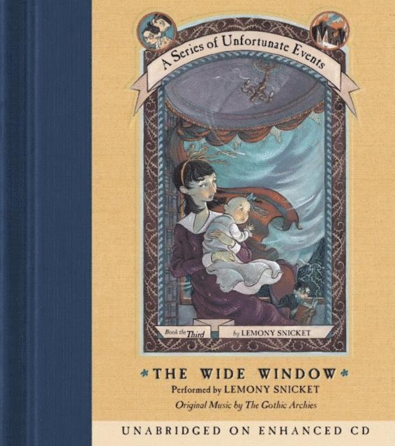 Lemony Snicket - Series of Unfortunate Events #3: The Wide Window, Ljudbok