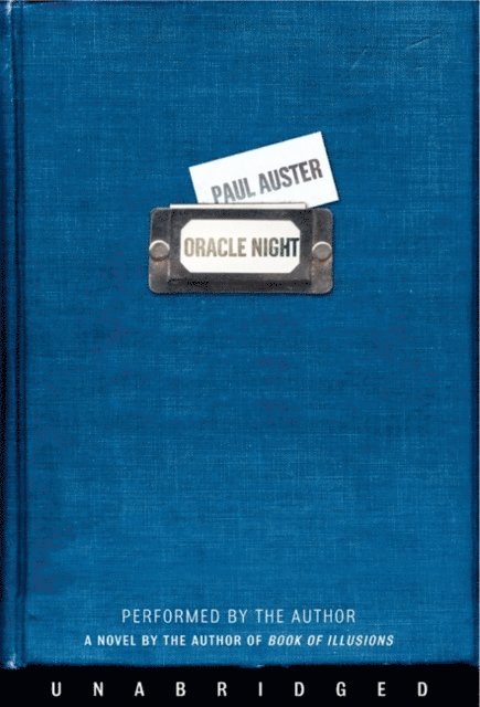 Paul Auster - Oracle Night, Ljudbok