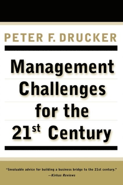 Peter F. Drucker - Management Challenges for the 21St Century, Ljudbok