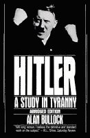 Alan Bullock - Hitler: A Study in Tyranny, Häftad. Tillgänglighet: Lägg i varukorg