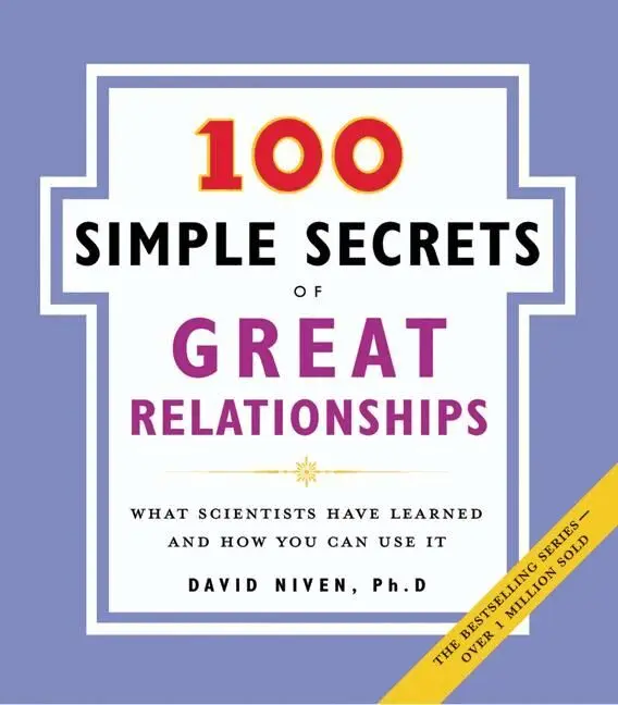 David PhD. Niven - 100 Simple Secrets of Great Relationships: What Scientists Have Learned and How You Can Use It, Häftad. Tillgänglighet: Lägg i varukorg