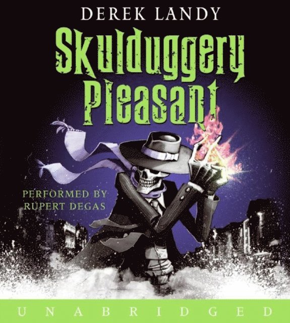 Derek Landy - Skulduggery Pleasant, Ljudbok