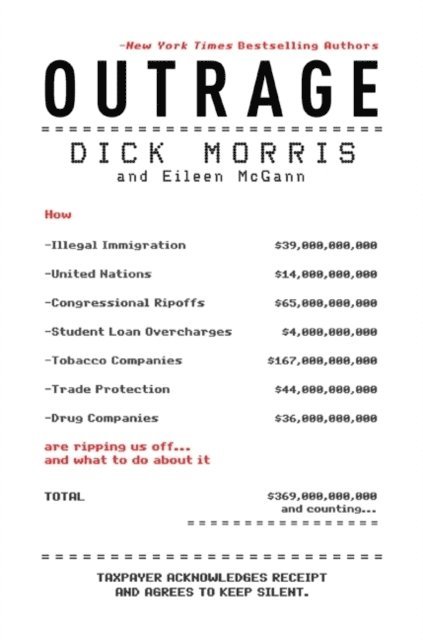 Eileen McGann, Dick Morris - Outrage, E-bok
