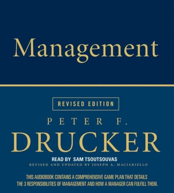 Peter F. Drucker - Management Rev Ed, Ljudbok