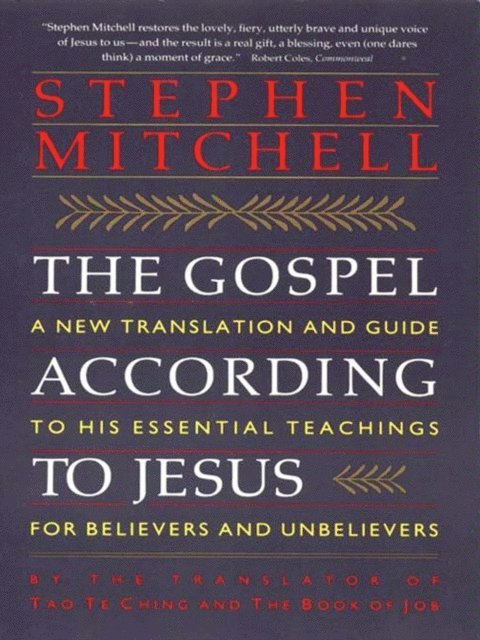Stephen Mitchell - Gospel According to Jesus, E-bok