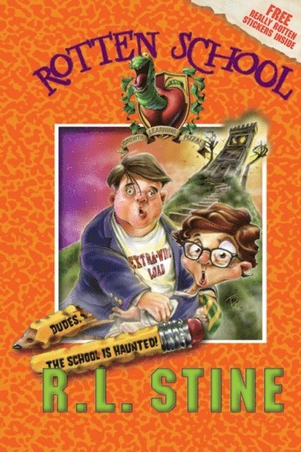 R.L. Stine - Rotten School #7: Dudes, the School Is Haunted!, E-bok