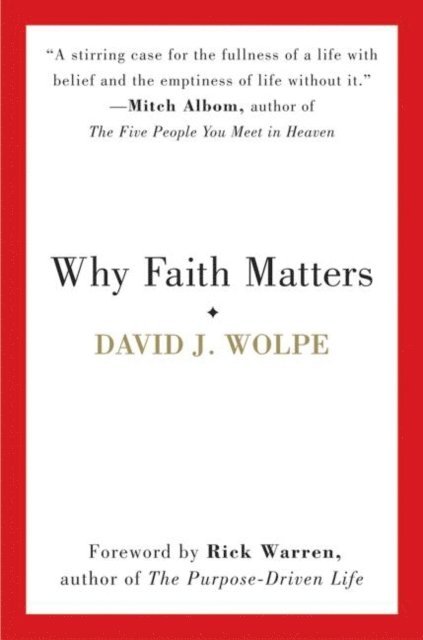 David J. Wolpe - Why Faith Matters, E-bok. Tillgänglighet: Lägg i varukorg