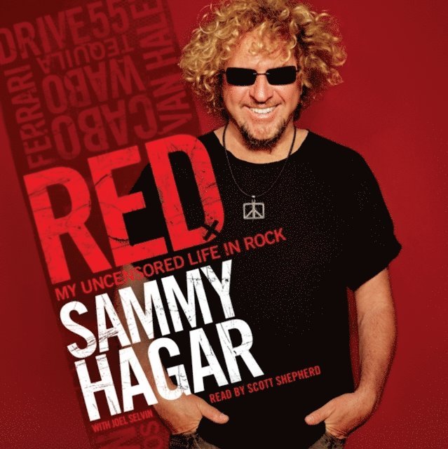 Sammy Hagar - Red, Ljudbok