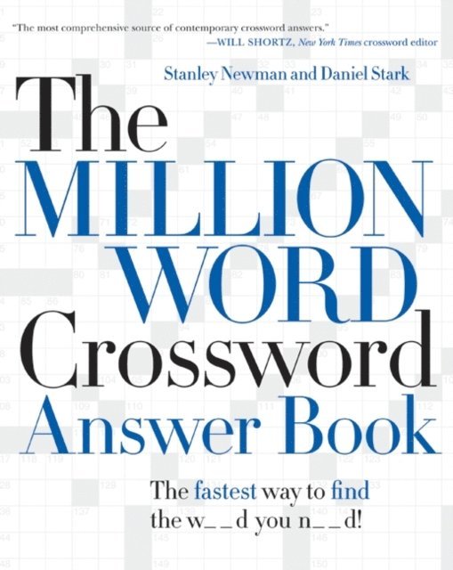 Daniel Stark, Stanley Newman - Million Word Crossword Answer Book, E-bok