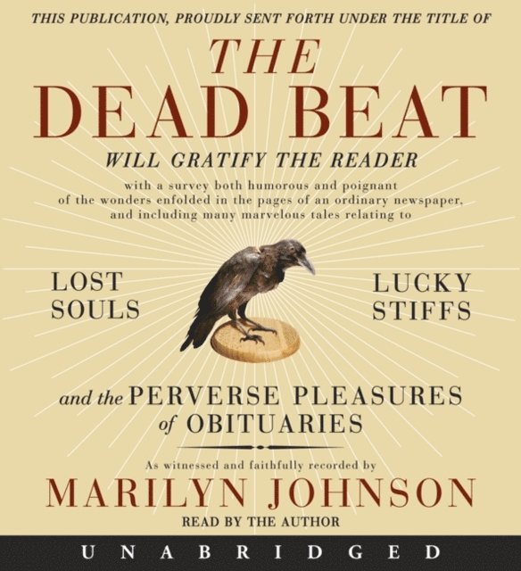 Marilyn Johnson - Dead Beat, Ljudbok