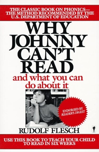 Why Johnny Can't Read