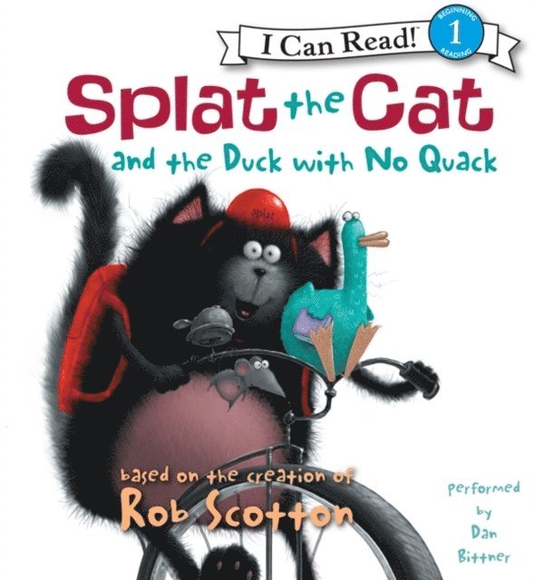Rob Scotton - Splat the Cat and the Duck with No Quack, Ljudbok