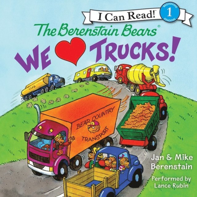 Mike Berenstain, Jan Berenstain - Berenstain Bears: We Love Trucks!, Ljudbok