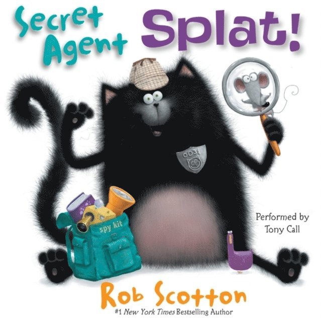 Rob Scotton - Secret Agent Splat!, Ljudbok
