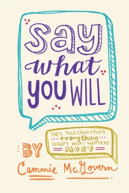 Cammie McGovern - Say What You Will, E-bok