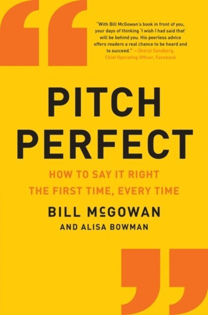 Bill McGowan - Pitch Perfect, E-bok