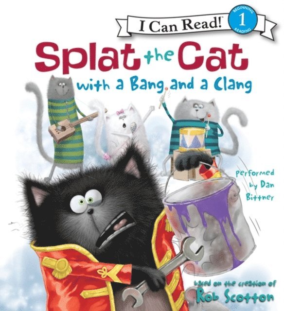 Rob Scotton - Splat the Cat with a Bang and a Clang, Ljudbok