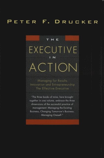 Peter F. Drucker - Executive in Action, E-bok