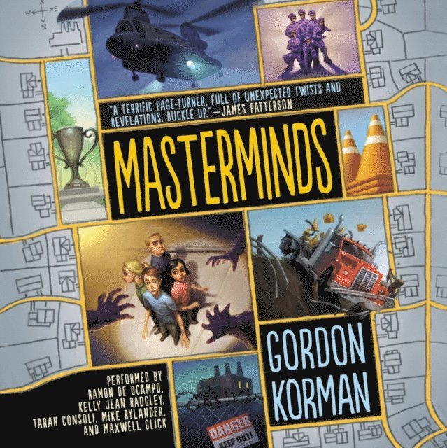 Gordon Korman - Masterminds, Ljudbok