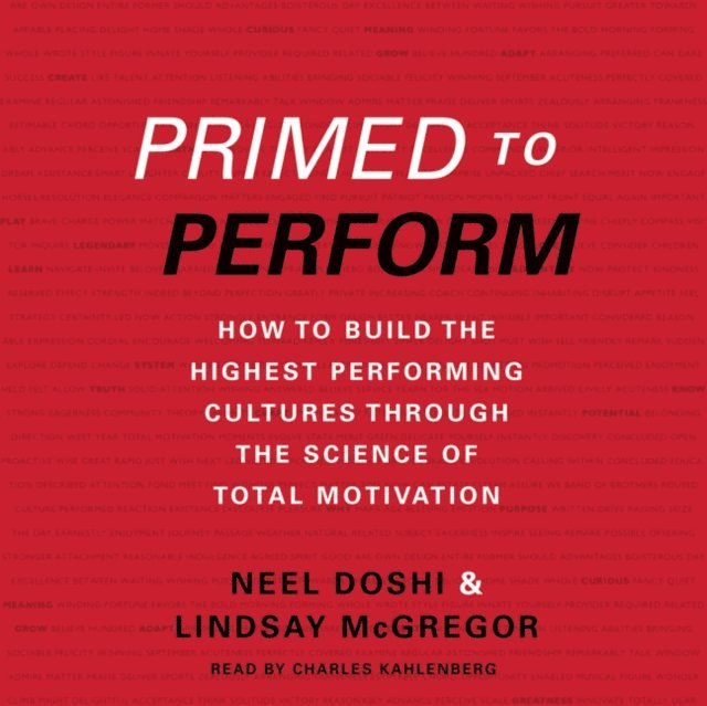Lindsay McGregor, Neel Doshi - Primed to Perform, Ljudbok