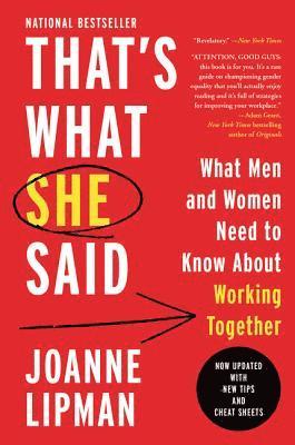 Joanne Lipman - That's What She Said, Häftad