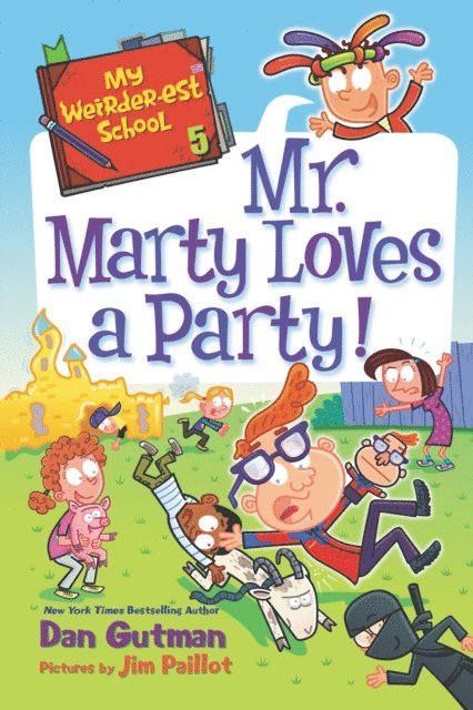 Dan Gutman - My Weirder-est School #5: Mr. Marty Loves a Party!, E-bok
