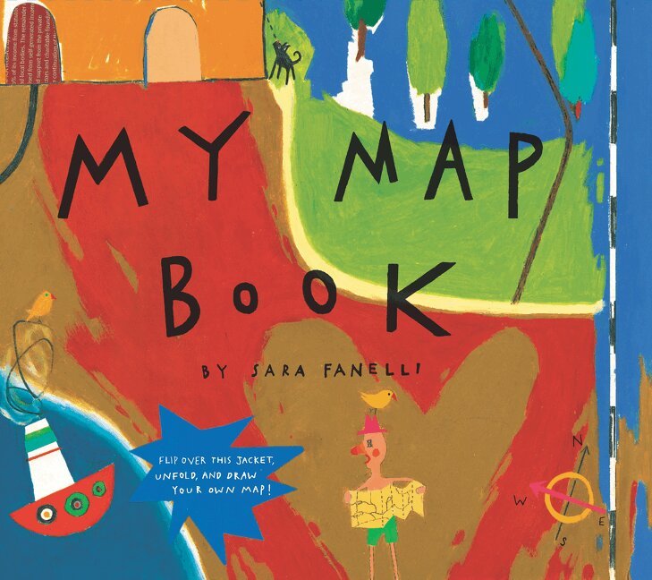 Sara Fanelli - My Map Book, Inbunden