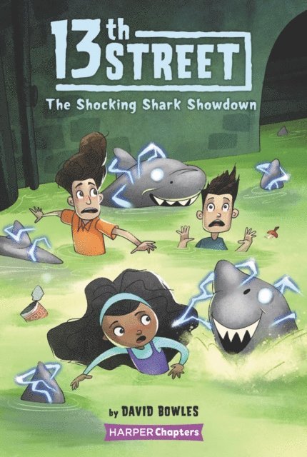 David Bowles - 13th Street #4: The Shocking Shark Showdown, E-bok