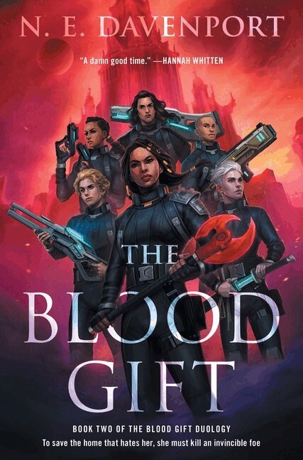 N. E. Davenport - The Blood Gift, Inbunden