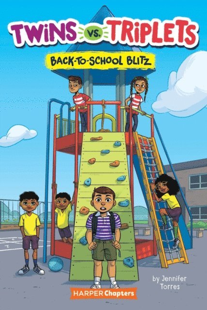 Jennifer Torres - Twins vs. Triplets #1: Back-to-School Blitz, E-bok