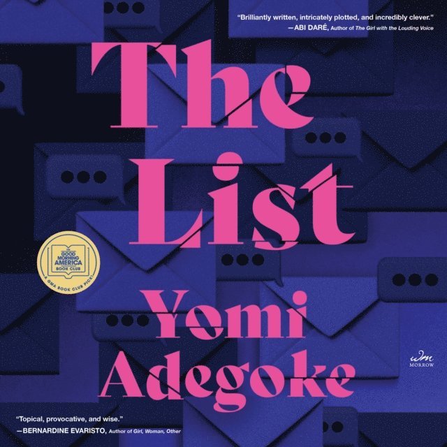 Yomi Adegoke - List, Ljudbok