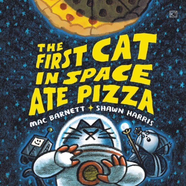 Mac Barnett - The First Cat in Space Ate Pizza, Ljudbok