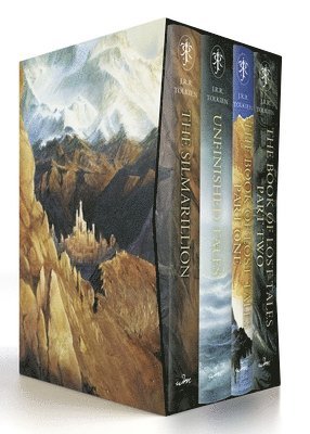 Christopher Tolkien, J. R. R. Tolkien - The History of Middle-Earth Box Set #1: The Silmarillion / Unfinished Tales / Book of Lost Tales, Part One / Book of Lost Tales, Part Two, Inbunden