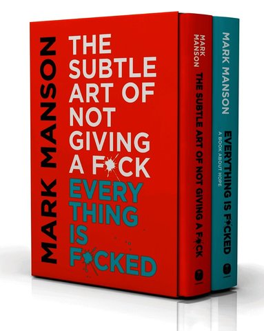 Subtle Art of Not Giving a F*ck / Everything Is F*cked Box Set by Mark Manson