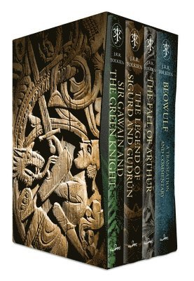 J. R. R. Tolkien, Christopher Tolkien - Tolkien Myths and Legends Box Set: Sir Gawain and the Green Knight, the Legend of Sigurd and Gudrún, the Fall of Arthur, Beowulf, Inbunden