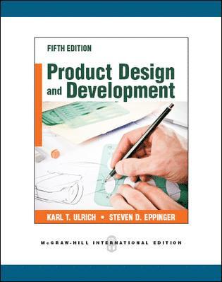 Karl Ulrich, Steven Eppinger - Product Design and Development (Int'l Ed), Häftad