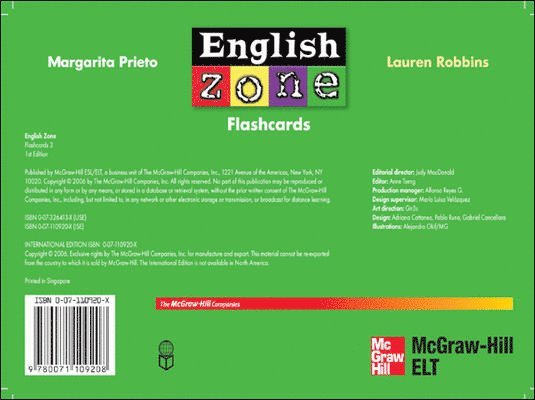Margarita Prieto - ENGLISH ZONE FLASHCARDS 3, Häftad. Tillgänglighet: Lägg i varukorg