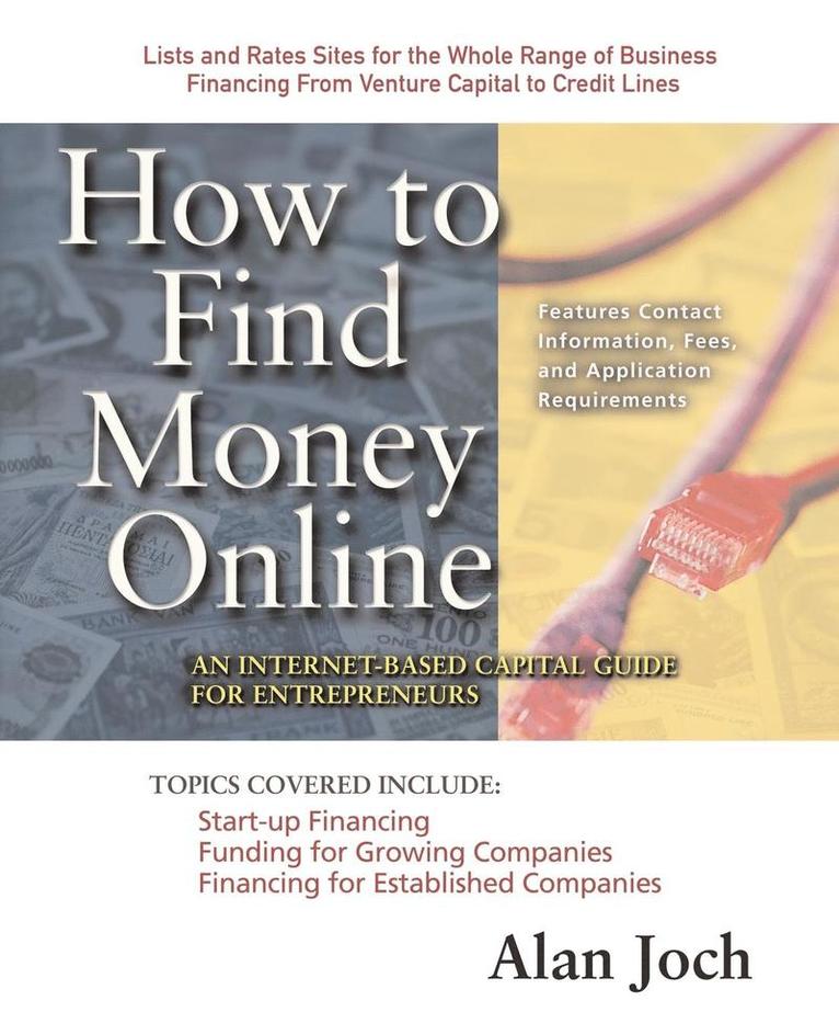 Alan Joch - How to Find Money Online, Häftad