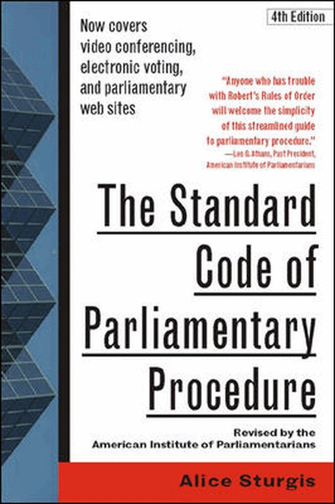 Alice Sturgis - Standard Code of Parliamentary Procedure, Häftad. Tillgänglighet: Lägg i varukorg