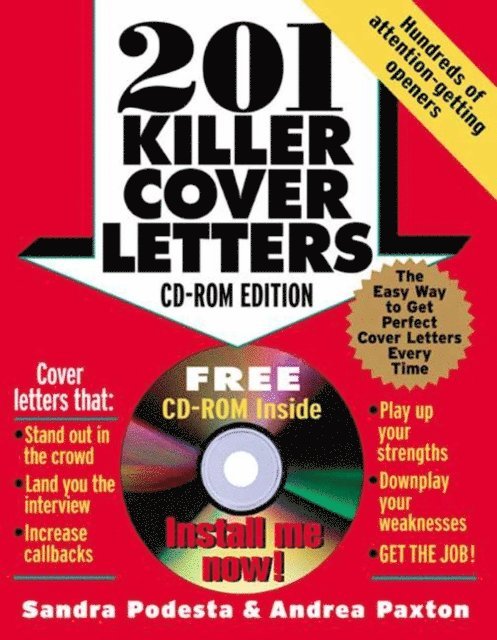 Andrea Paxton, Sandra Podesta - 201 Killer Cover Letters, E-bok